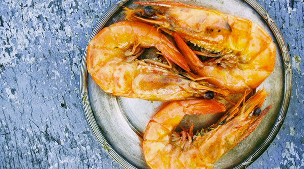 Langoustines à la plancha au beurre vanillé