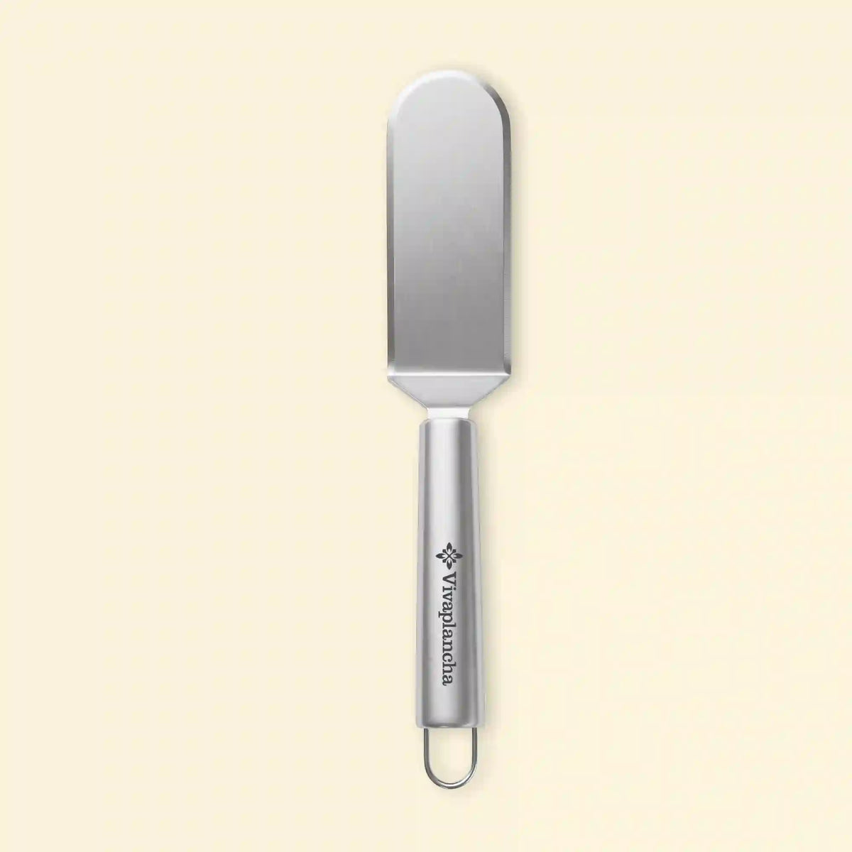 Spatule à poisson en inox Vivaplancha, palette fine et incurvée